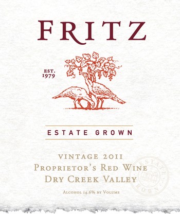 2011 Estate Proprietor's Red Wine